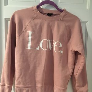 J. CREW : LOVE. Sweatshirt